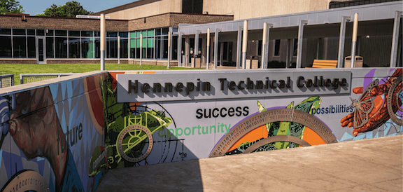 Eden Prairie Campus with trees